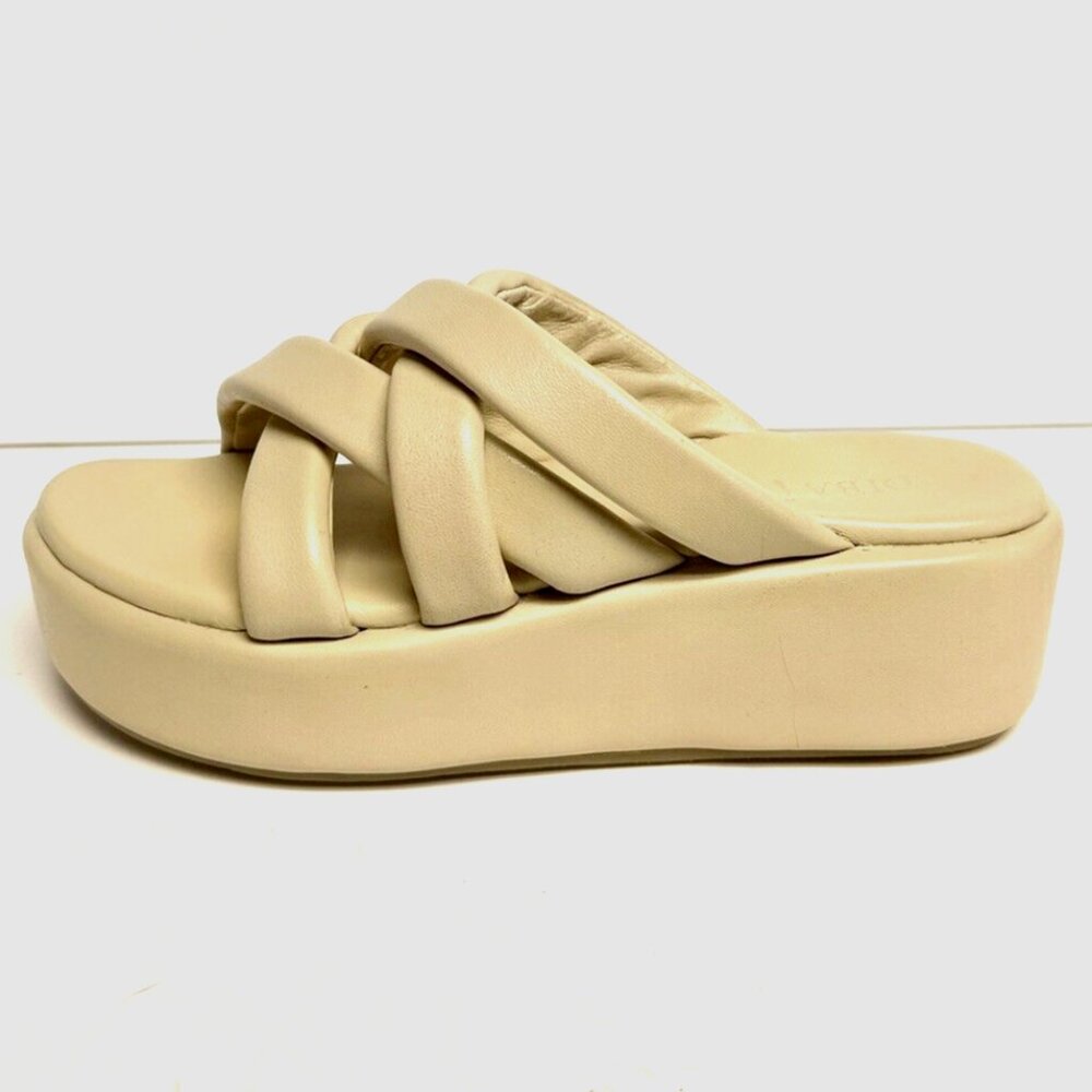 Diba True Womens Pais Leather Platform Sandals, Size 6 M
